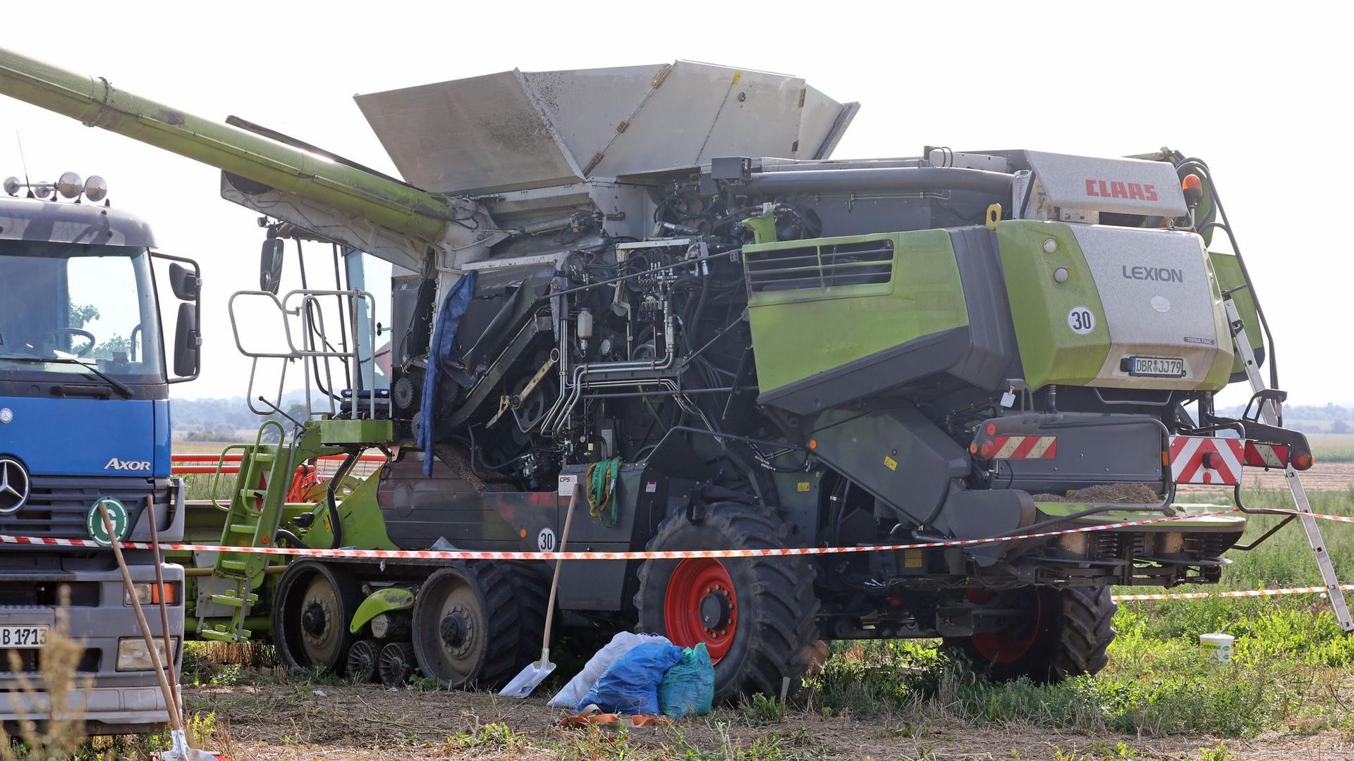 Prozess in Rostock: Nach Mähdrescherunfall in Hohen Luckow - Kollege vor Gericht