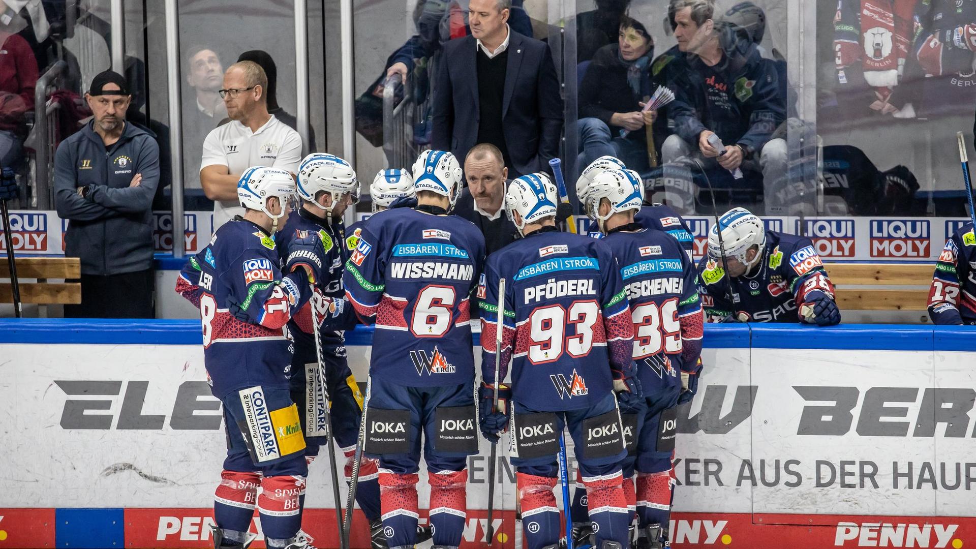 Eishockey: Eisbären Berlin gewinnen erstes Testspiel in Weißwasser