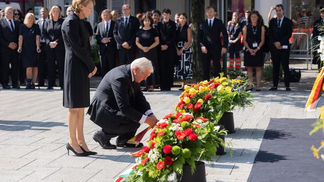 Gedenkveranstaltung: Steinmeier: Bluttat von Solingen trifft Nation im Kern