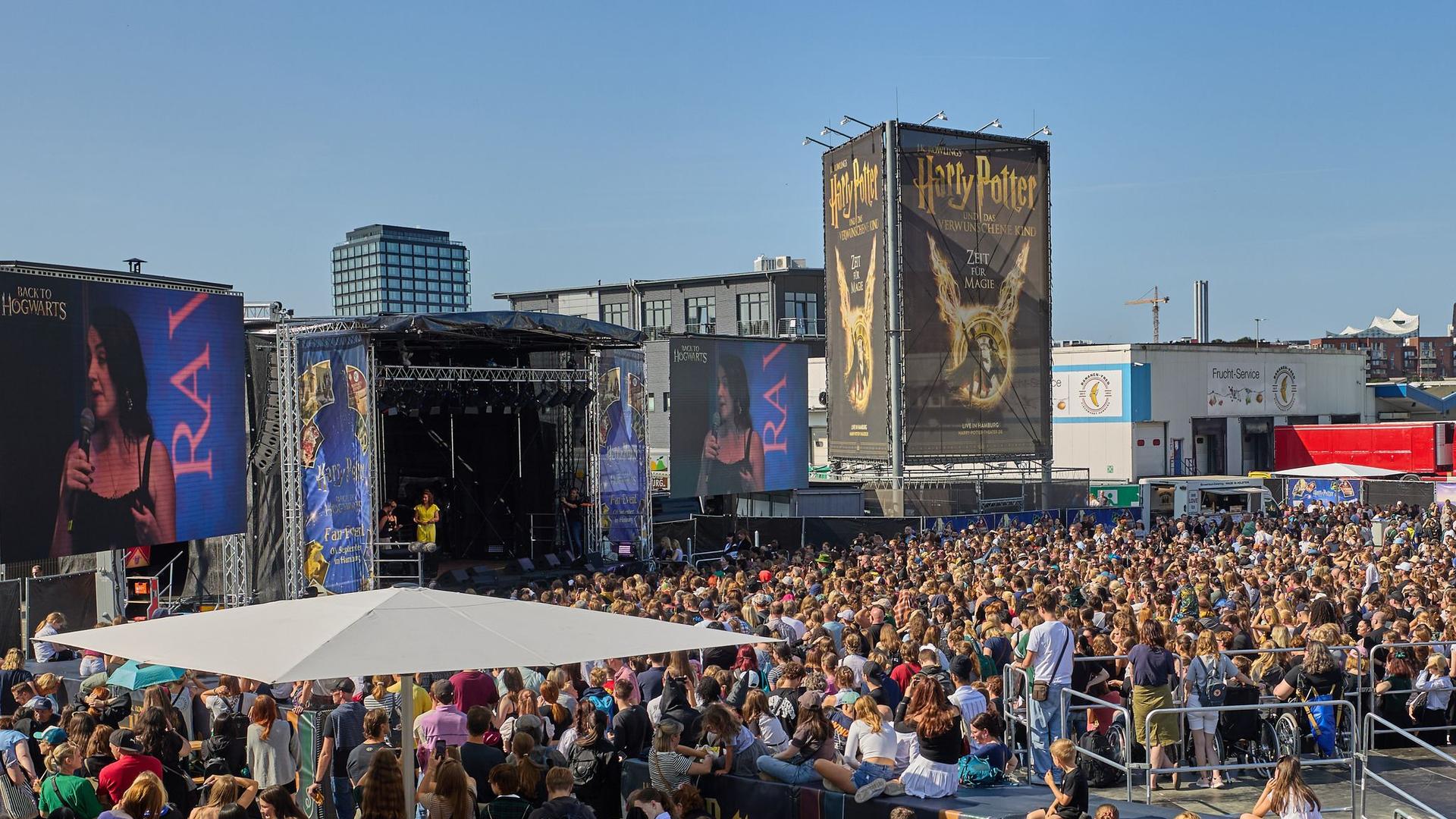 Harry-Potter-Event: Tausende feiern in Hamburg bei Fantreffen für Harry Potter