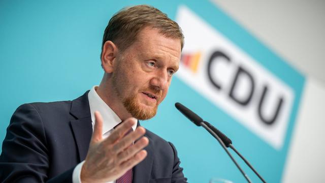 Landtagswahl: Kretschmer: Absage an Zusammenarbeit mit AfD und Linkspartei