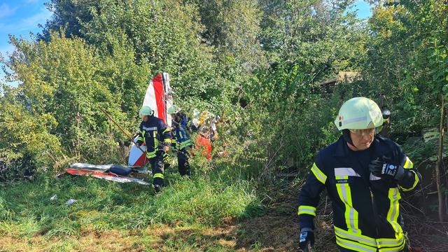 Flugverkehr: Kleinflugzeug abgestürzt - Pilot war allein an Bord