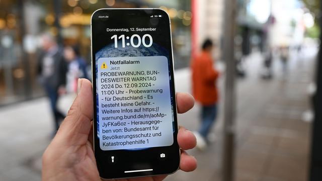 Bundesweiter Warntag: Bundesweiter Warntag im Saarland erfolgreich