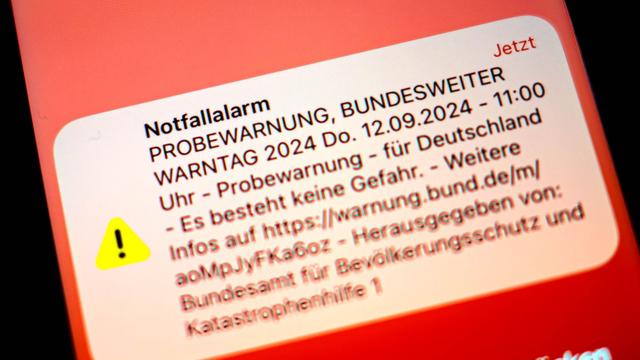 Notfälle: Vierter Warntag in Sachsen-Anhalt «ohne größere Probleme»