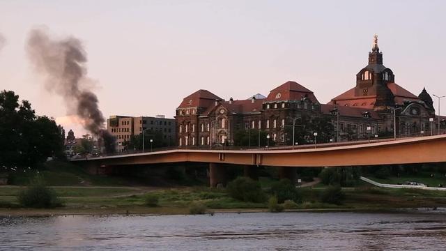 Brückeneinsturz in Dresden: Vorbereitungen für Teilabriss der Carolabrücke gestartet