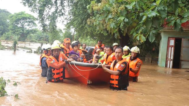 Starkregen und Überflutungen: Nach Taifun «Yagi»: Viele Tote und Vermisste auch in Myanmar