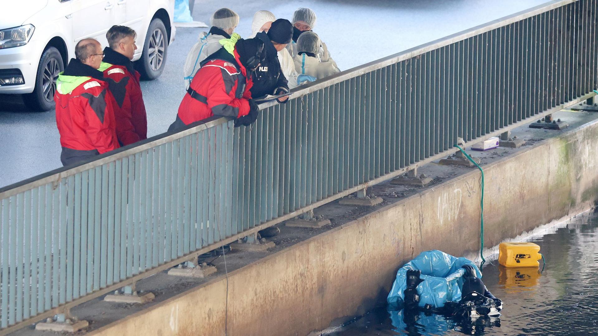 Urteil: Frauenleiche in Hamburger Kanal: lange Haft für Ex-Liebhaber