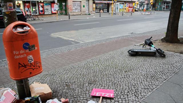 Abfall: 27.000 Mülleimer in Berlin - wenig im Vergleich zu Wien