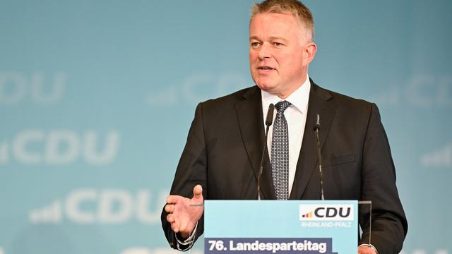 Landesparteitag: Gordon Schnieder neuer Vorsitzender der CDU Rheinland-Pfalz