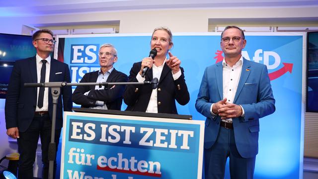 Landtagswahl: Protest gegen AfD-Wahlparty