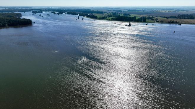 Hochwasser: Die Elbe verfügt bei Hochwasser über große Überlaufräume – diese werden aktuell benötigt. (Archivbild)