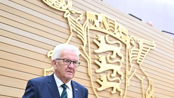 Nieuw veiligheidspakket: Nach Mannheim und Solingen zal het land veiliger maken: Winfried Kretschmann (Grüne).