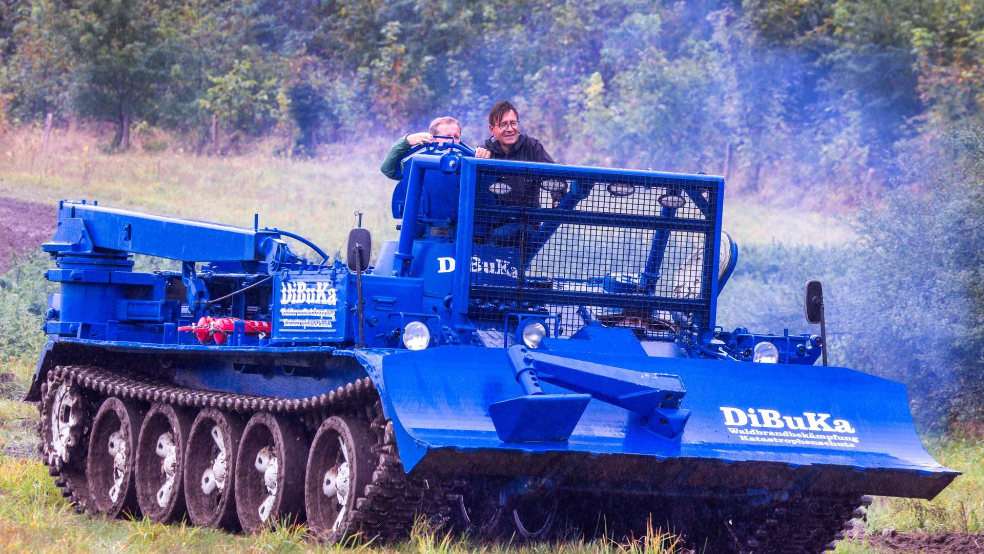 Naturschutz: Bergepanzer in Schwerin im Einsatz für den Artenschutz