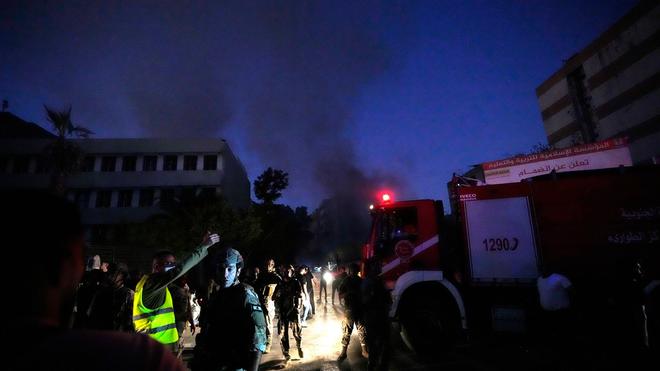 Nahost-Konflikt: Het Israëlische luchtverdedigingssysteem Iron Dome fängt Raketen ab. (archiefafbeelding)