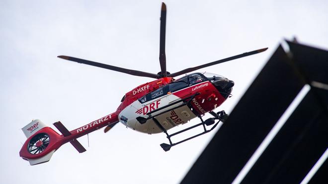 Unfall: Ein Rettungshubschrauber flog den schwer verletzten Jungen zu einer Klinik. (Symbolbild)