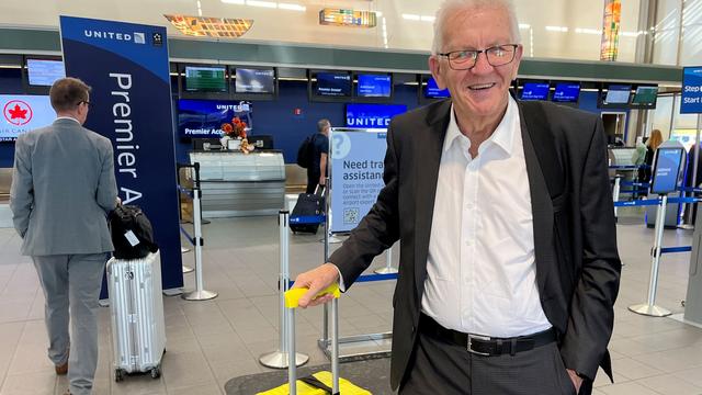 Auslandsreise: Kretschmann auf dem Weg nach Rumänien