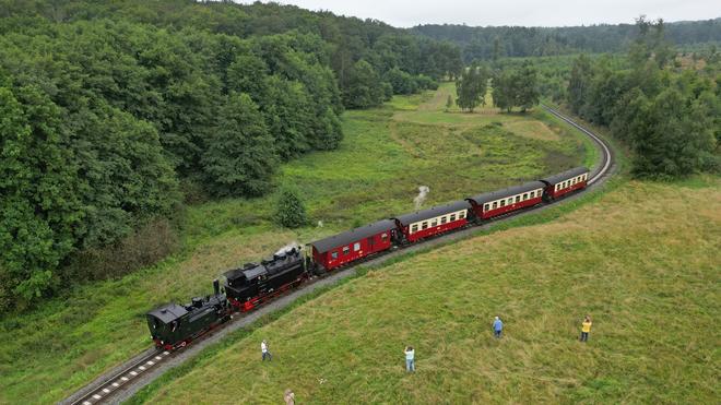 Toeristische attractie: Wegenbouwwerkzaamheden zijn gevallen Fahrten der Selketalbahn bis Ende November aus. (archiefafbeelding)