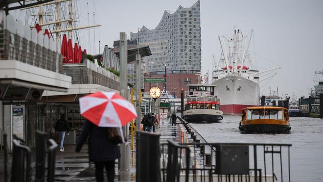 Wettervorhersage: Im Norden is heute regnerisch. (archiefafbeelding)