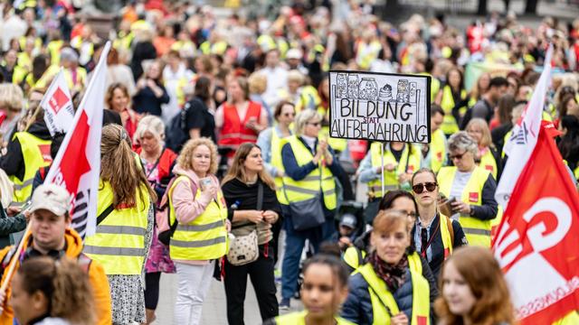 Kinderbetreuung: Kita-Streik: Verdi legt Berufung ein