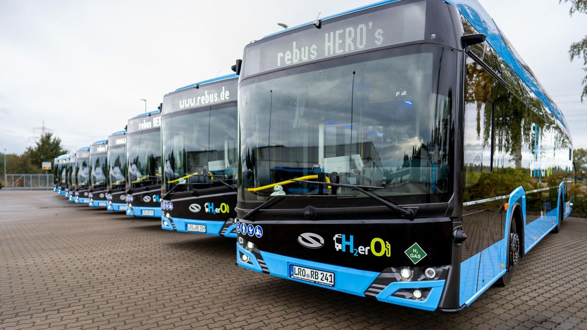 Energiewende: Neue Wasserstoffbusse im Landkreis Rostock unterwegs