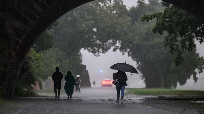 Wettervorhersage: Regen en einzelne Gewitter domineren in Sachsen zur Mitte der Woche. (archiefafbeelding)