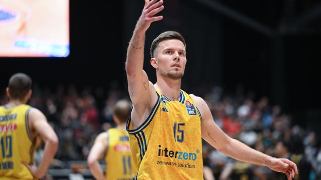 Alba-Kapitän Martin Hermannsson konnte die Auftaktpleite in der Euroleague nicht verhindern.