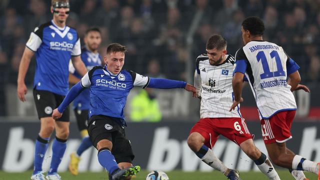 Fußball: Mittelgesichtsfraktur: Arminia Bielefeld länger ohne Wörl