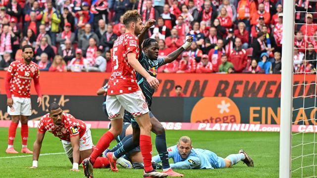 Fußball-Bundesliga: Leipzig ohne Glanz, aber souverän - 2:0 in Mainz