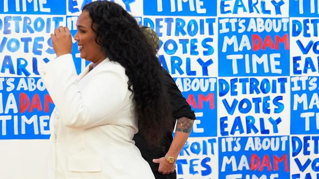 US-Wahlkampf: Lizzo wirbt für Harris: Zeit für US-Präsidentin