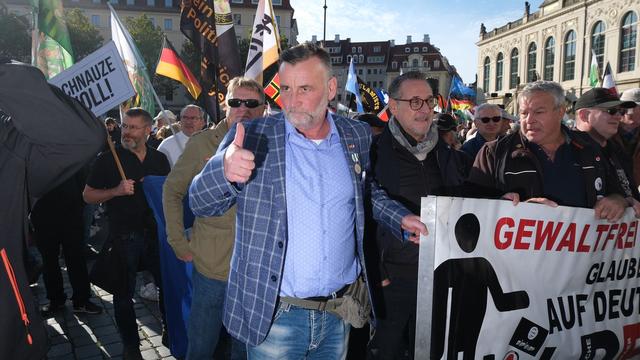 Extremismus: Letzte Pegida-Demonstration in Dresden