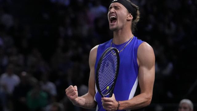 Tennis: Zverev mit starker Leistung ins Finale von Paris