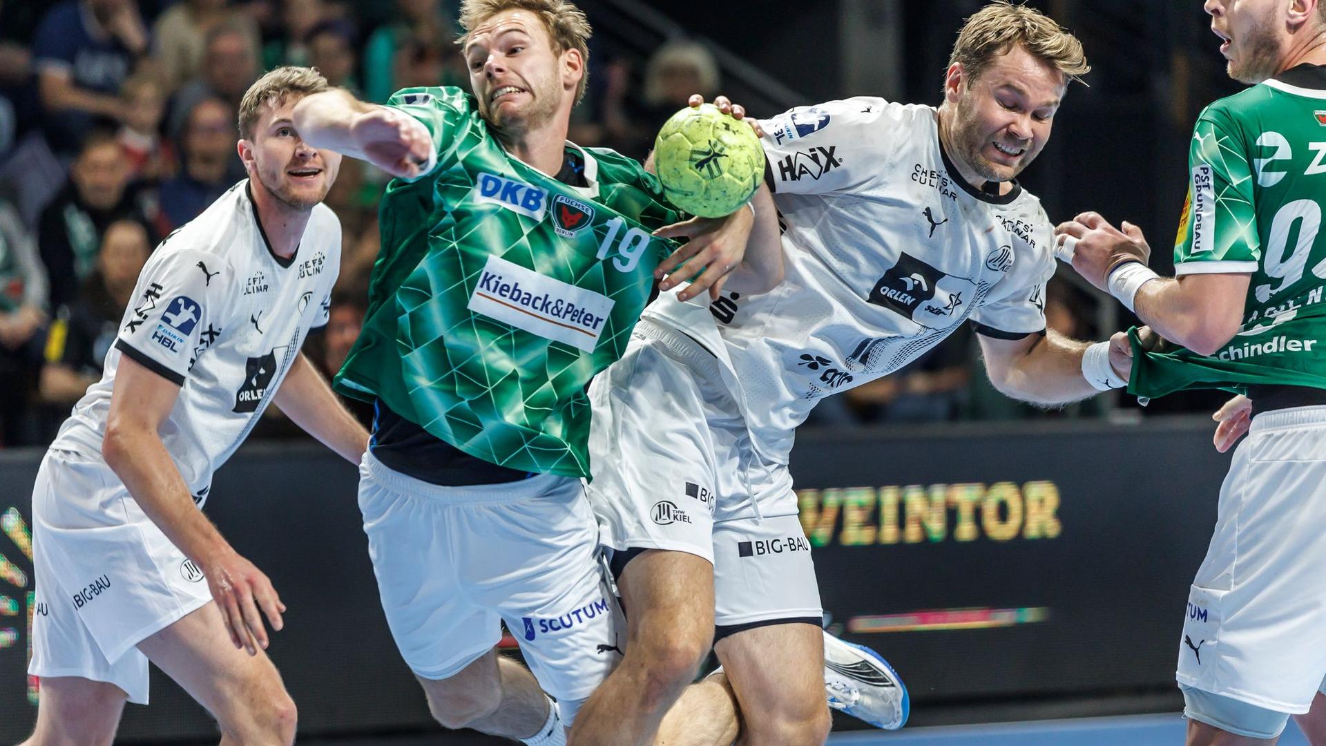 Handball: Füchse Berlin lassen dem THW Kiel keine Chance