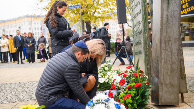 Kriminalität: Kränze zerstört am Mahnmal Alte Synagoge Magdeburg