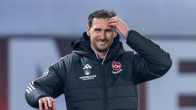 2. Fußball-Bundesliga: Klose fassungslos: Nürnberg patzt in Überzahl