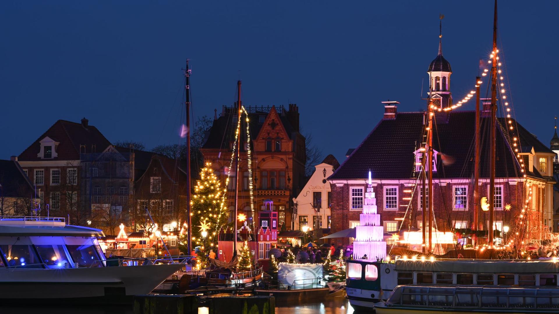 Niedersachsen und Bremen: Lichter, Maritimes und Rekorde - Weihnachtsmärkte im Norden