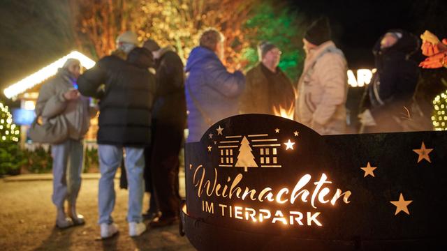 Vorweihnachtszeit: «Weihnachten im Tierpark» eröffnet - Lichtzauber und Eisbahn