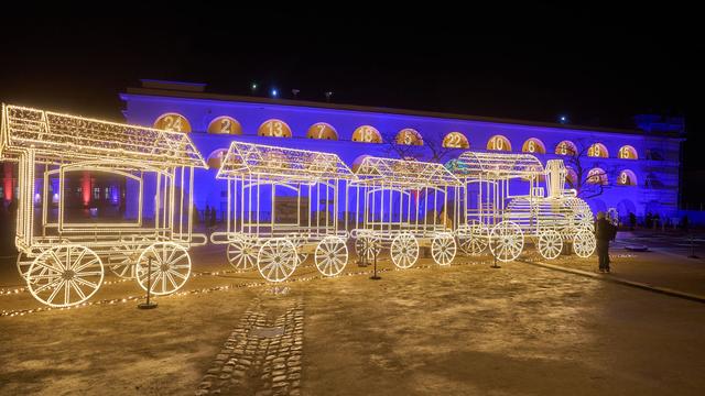 Leuchtende Märchenlandschaft: Weihnachtlicher Rundweg: «Christmas Garden» in Koblenz