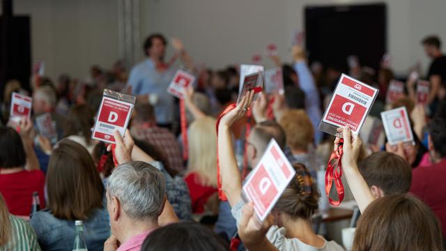 Parteitag: Berliner SPD stimmt sich auf Winter-Wahlkampf ein