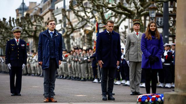 Befreiung vor 80 Jahren: Macron: Straßburg ist deutsch-französisches Bindeglied