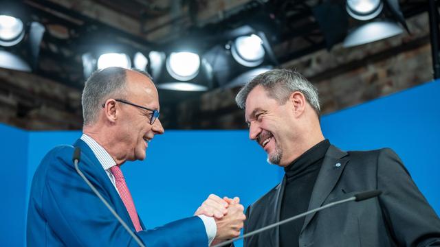 Bundestagswahl: Merz und Söder gehen mit Abgrenzung von Grünen in Wahlkampf