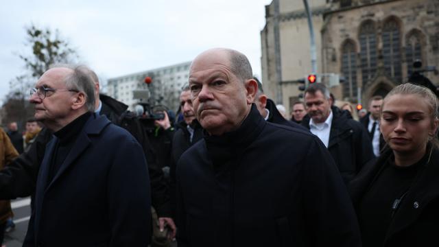 Attacke auf Weihnachtsmarkt: Scholz nennt Attacke von Magdeburg eine "wahnsinnige Tat"