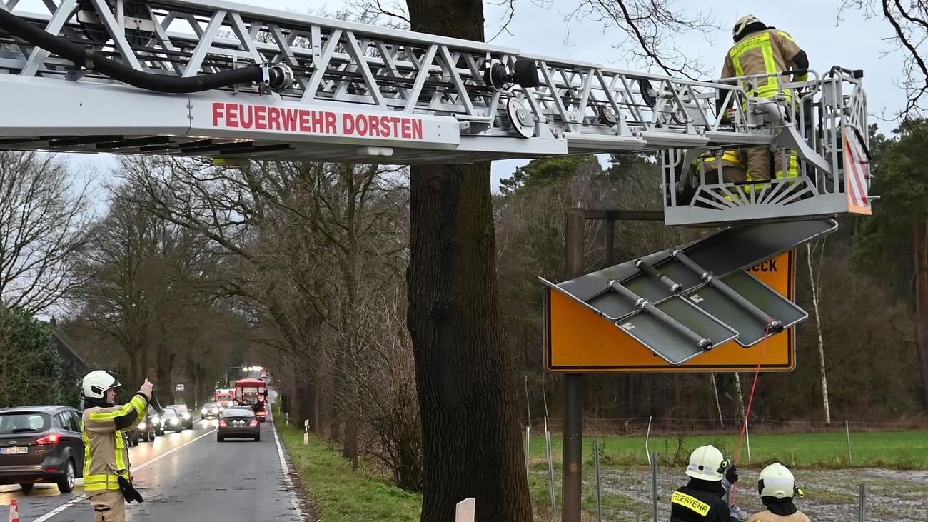 Unwetter in NRW: Sturm fegt über NRW – Zugstrecken gesperrt | DIE ZEIT