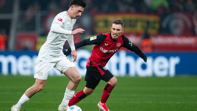 Fußball-Bundesliga: Grimaldo sichert Leverkusen knappen Sieg gegen Mainz