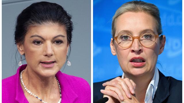 Wahlkampf: Weidel und Wagenknecht: Hitler-Streit im TV