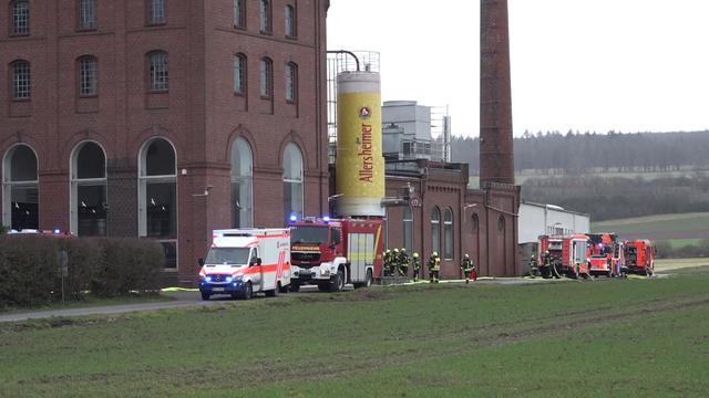 Bei Demontagearbeiten: Brand in ehemaliger Brauerei in Holzminden