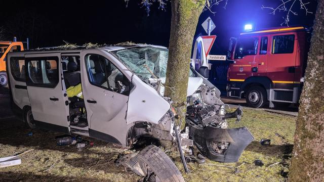 Unfall: Betrunkener prallt mit Auto gegen Baum - schwer verletzt