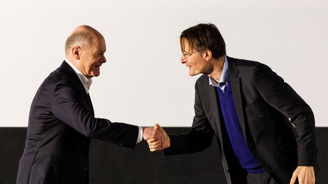 Bei Auftritt mit Scholz: Karl Lauterbachs Geburtstagswunsch