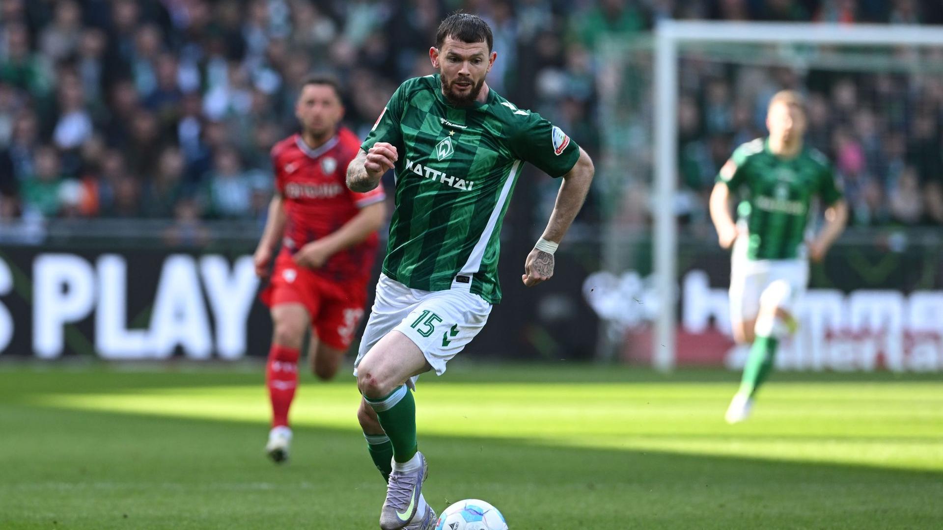 Fußball-Bundesliga: Bericht: Burke vor Wechsel von Werder Bremen zu Union Berlin