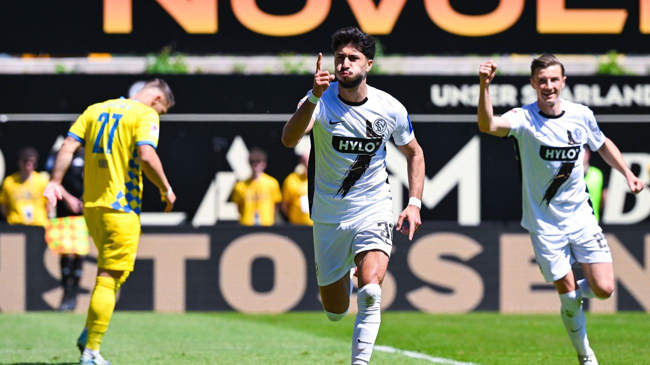 2. Fußball-Bundesliga: Elversberg träumt weiter von der Bundesliga