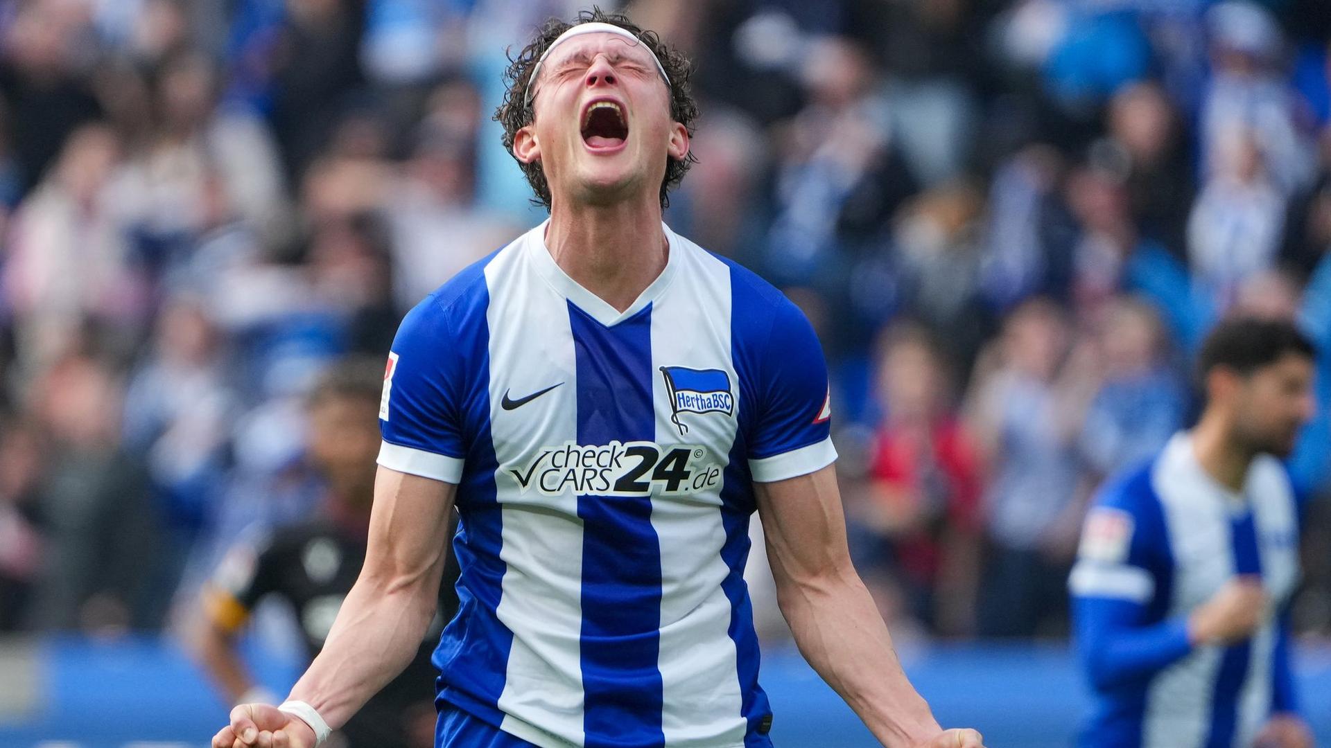 2. Fußball-Bundesliga: Hertha-Coup: Schlüsselspieler Reese verlängert in Berlin